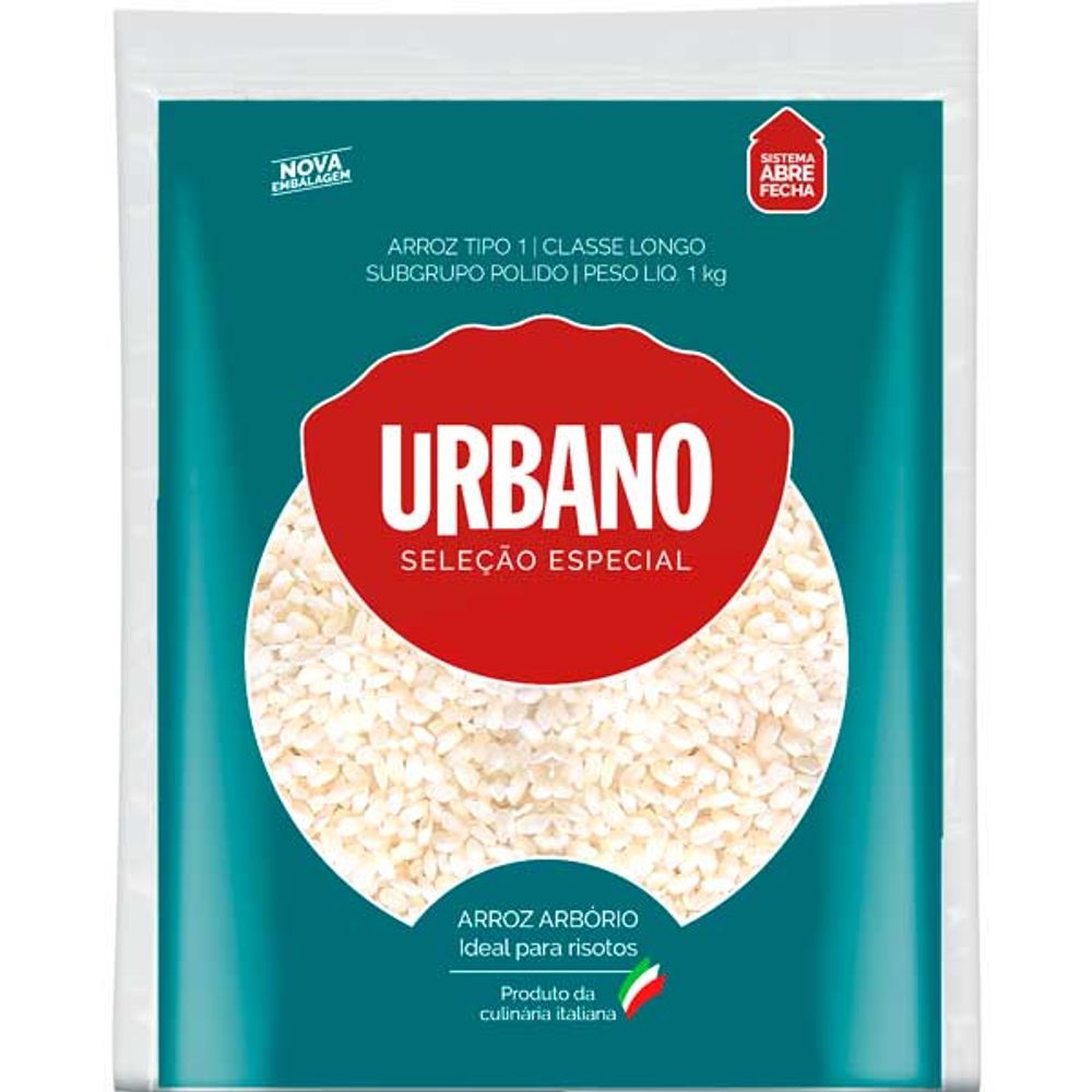 ARROZ URBANO ARBORIO 1KG Atacadista Super Adega