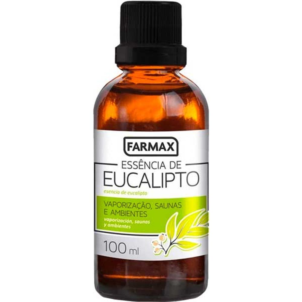 ESSENCIA DE EUCALIPTO FARMAX 100ML - Atacadista Super Adega