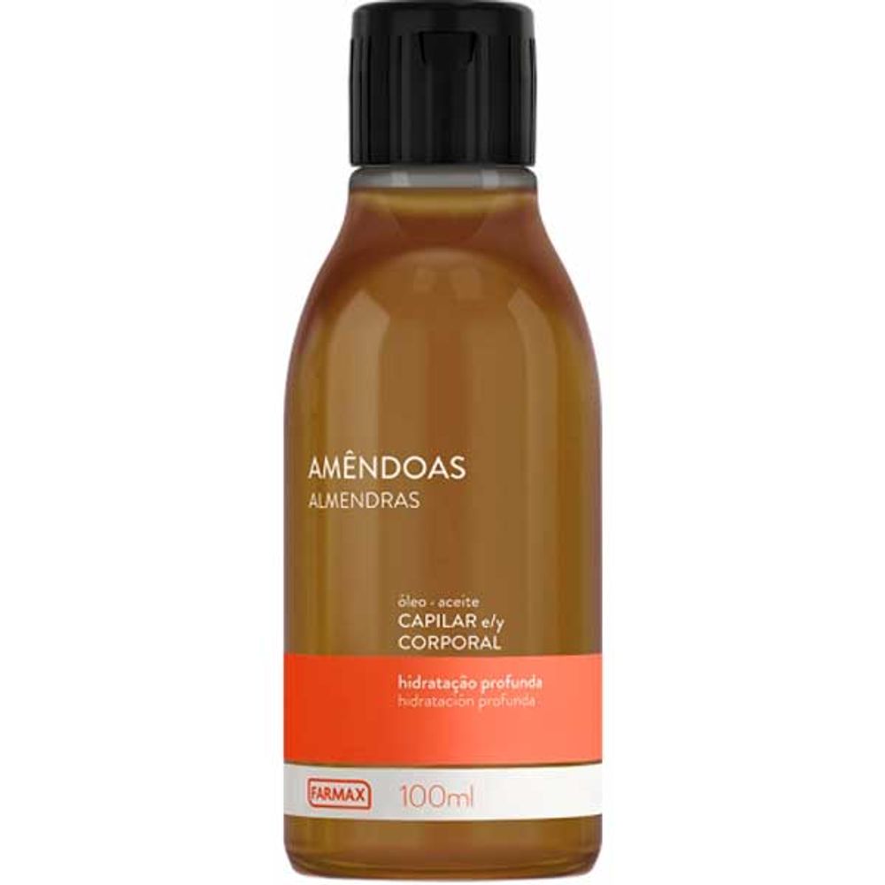 OLEO FARMAX DE AMENDOA 100ML - Atacadista Super Adega