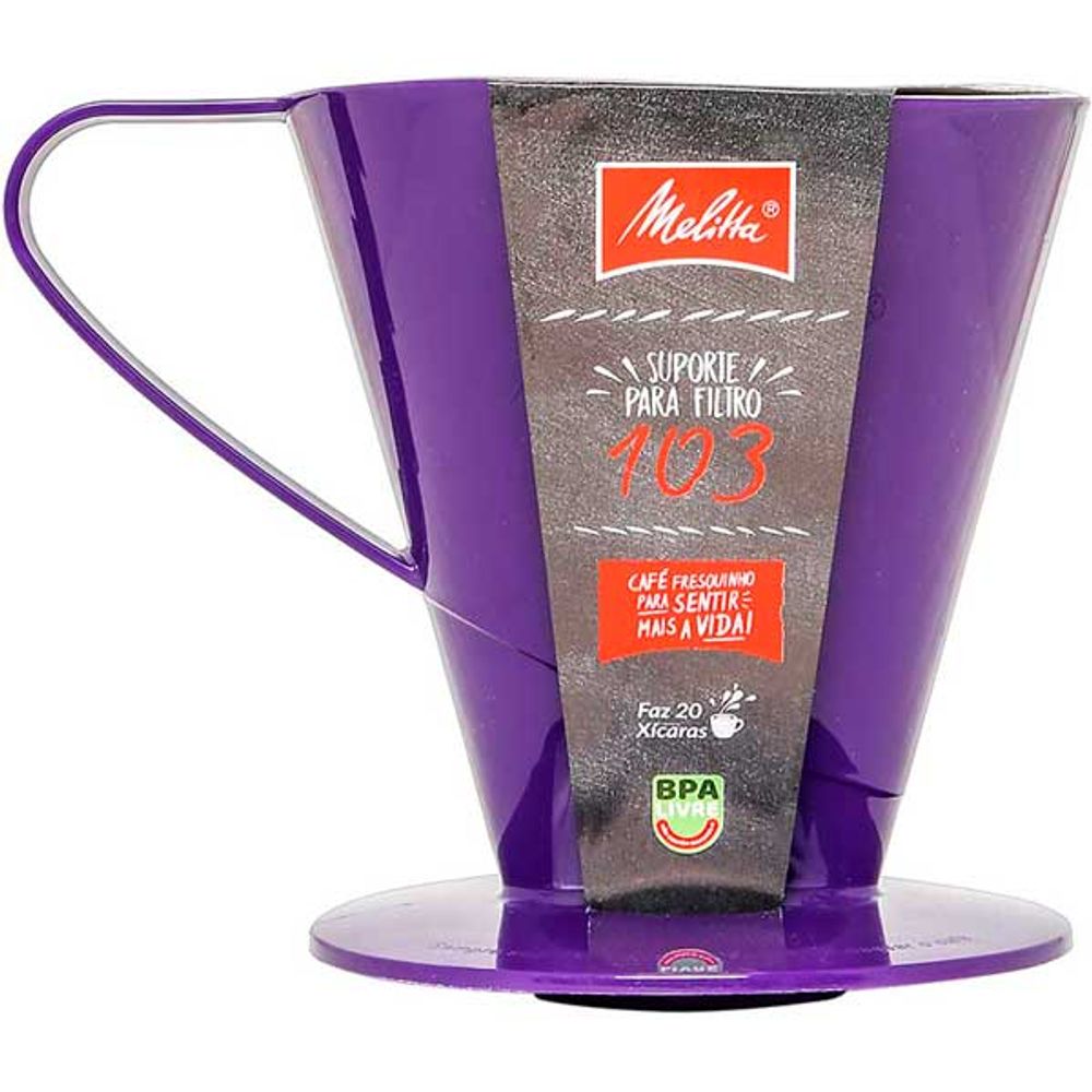 Porta Filtro Melitta 103 Cores Atacadista Super Adega