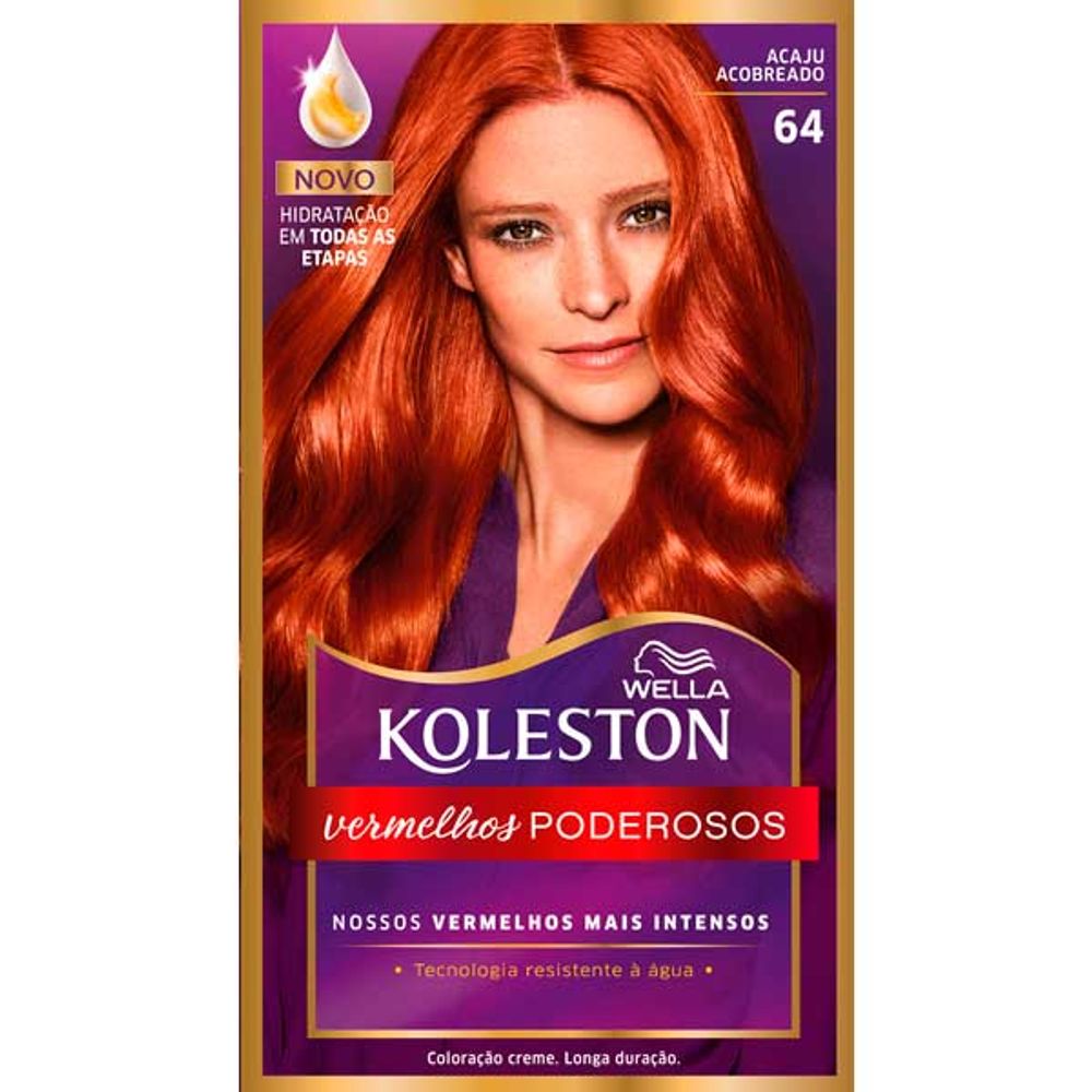 Tintura Koleston Cobre 64G Atacadista Super Adega