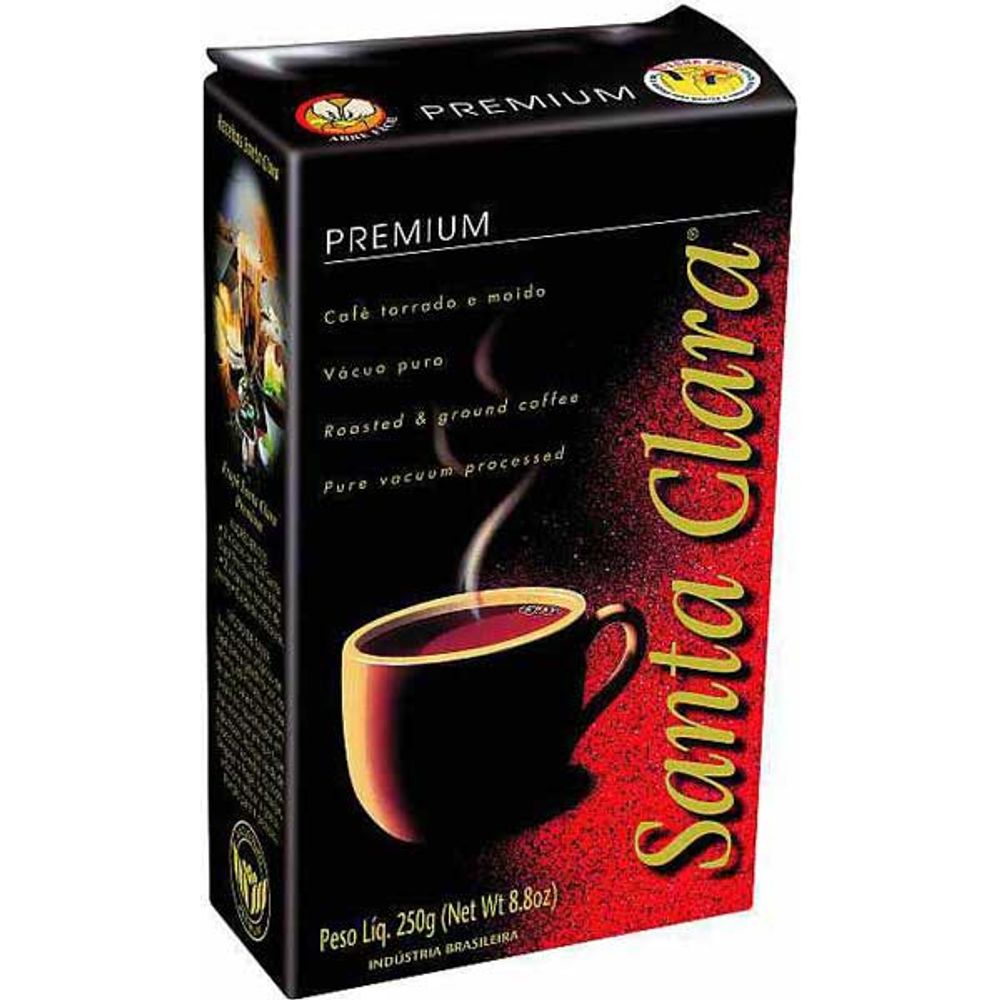 CAFE SANTA CLARA VACUO PREMIUM 500GR Atacadista Super Adega