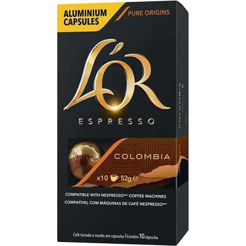 CAPSULAS CAFE LOR ESPR COLOMBIA INT 52G Atacadista Super