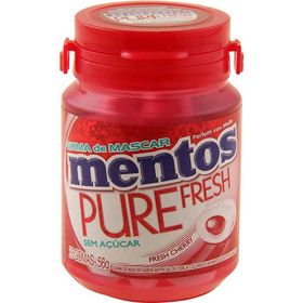 chicle-mentos-pure-fresh-morango-56g