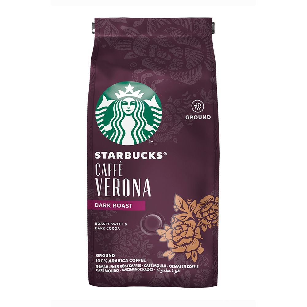 CAFE STARBUCKS MOIDO DARK VERONA 250G Atacadista Super Adega